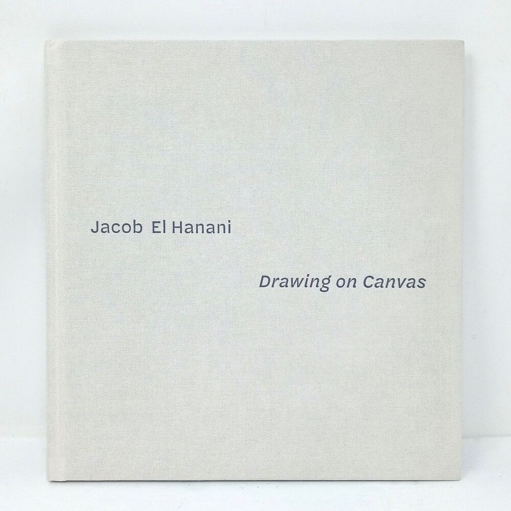 Jacob El Hanani Drawing on Canvas 2024 Acquavella Art Exhibition Catalogue